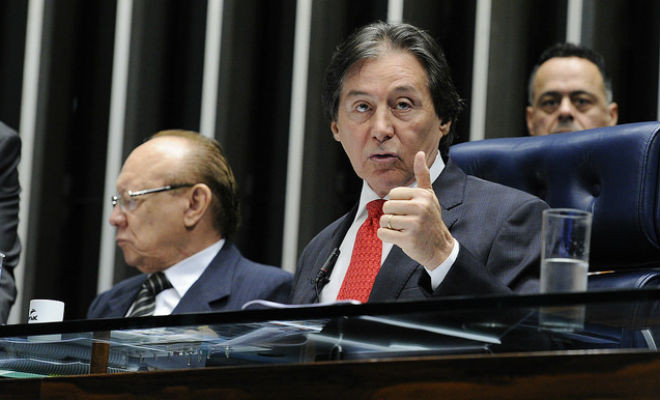 Eunício Oliveira, presidente do Senado, disse que 