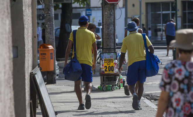 Carteiros no Rio de Janeiro - Danilo Verpa/Folhapress