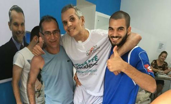Alexandre Farias em recuperação Foto: Reprodução/Facebook