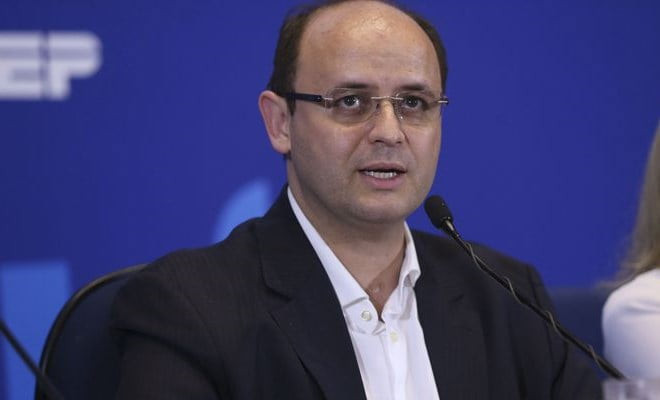 Entrevista coletiva do ministro da Educação, Rossieli Soares, sobre o primeiro dia de provas do Enem (Exame Nacional do Ensino Médio) 2018
