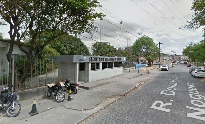 Secretaria de Saúde de Pernambuco fica no Bongi, na Zona Oeste do Recife — Foto: Reprodução/Google Street View 