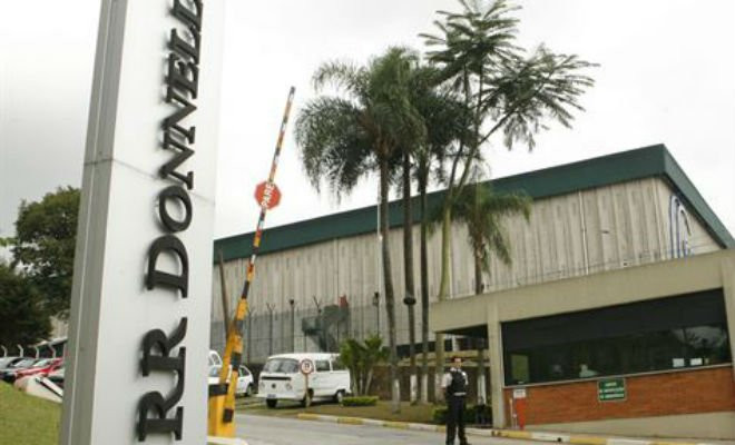 RR Donnelley imprime as provas do Enem desde 2009 Foto: RR Donnelley/Divulgação
