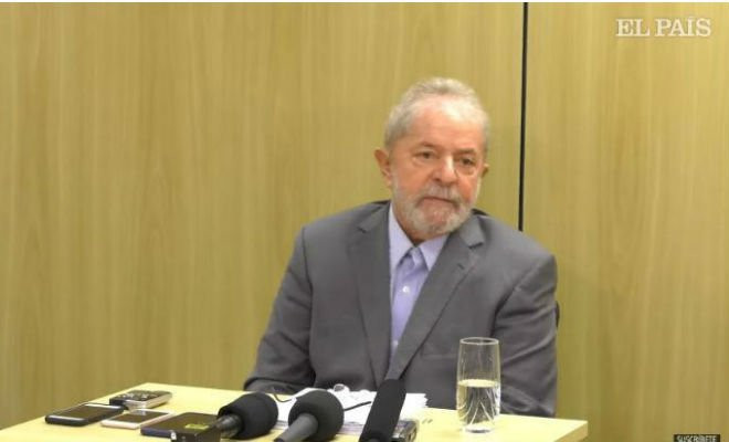 Lula pôde conceder entrevista na sexta aos dois jornais Foto: Reprodução/Vídeo/El País