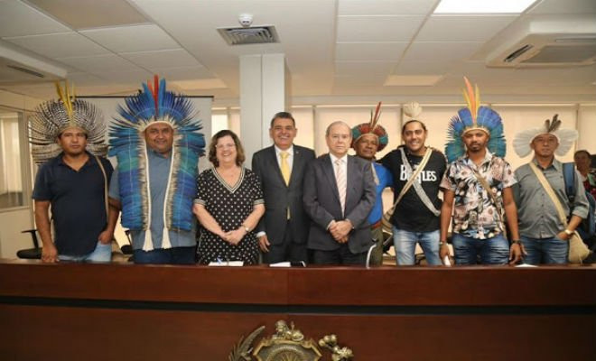 O encontro contou com a participação do vice-prefeito de Carnaubeira da Penha, Cacique Ary Pankará, líder do povo Pankará 