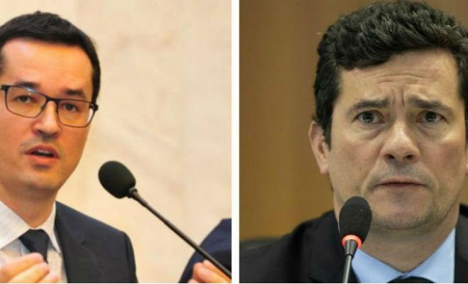 Dallagnol e Moro tiveram supostas conversas vazadas | Fotos: Agência Brasil