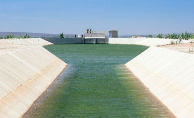 Canal da Transposição em Floresta (Foto: Divulgação/MDR)