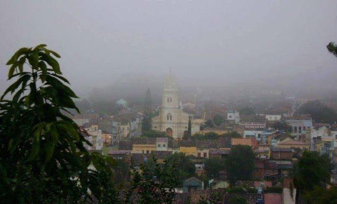 Triunfo, no Sertão de Pernambuco, os termômetros atingiram 14,1ºC no último dia 7 Foto: Arquivo