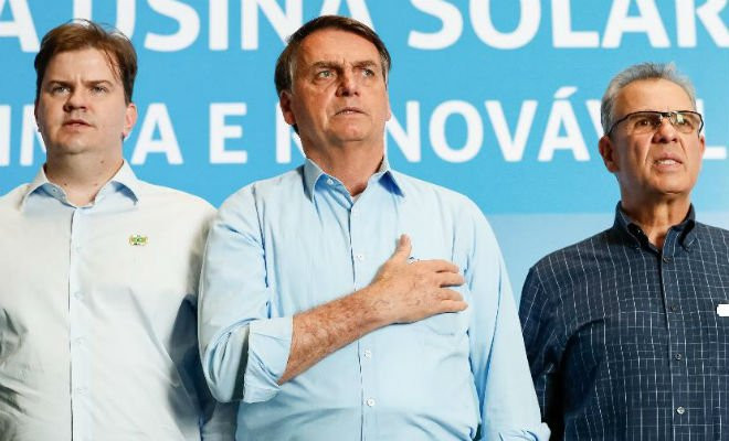 Jair Bolsonaro participa de inauguração de usina em Sobradinho (BA) | Imagem: Alan Santos/Presidência da República 