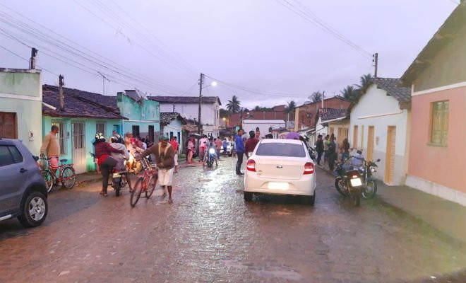 Caso aconteceu no centro de Ibirataia, no sul da Bahia — Foto: Divulgação/Giro em Ipiaú 