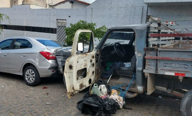 Após acidente em Caruaru, homem fugiu — Foto: Helder Miranda/Divulgação 