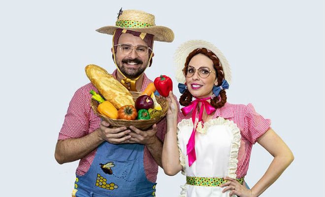 Personagens da peça ''Do campo a mesa'' 