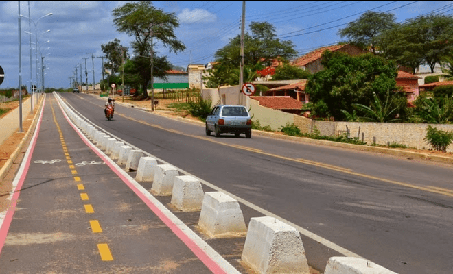Avenida Perimetral em Araripina. Foto: Rafael Diniz 