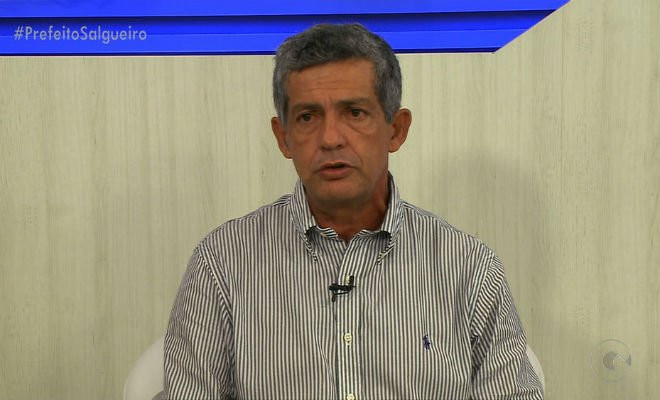 De acordo com a Polícia Federal, Clebel Cordeiro desviava água para o próprio sítio. — Foto: Reprodução/ TV Grande Rio 