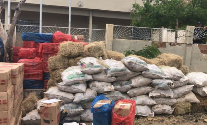 Cigarro falsificado apreendido em Ouricuri — Foto: Polícia Federal 