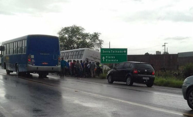 Foto enviada por leitores ao Farol de Notícias