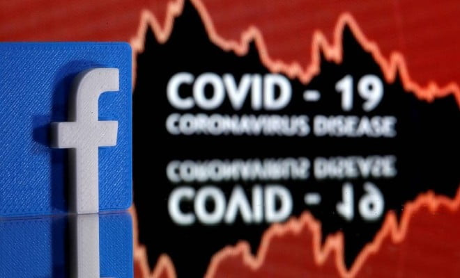 Facebook vai alertar usuários que interagiram com notícias falsas sobre a Covid-19 Foto: Dado Ruvic / REUTERS 