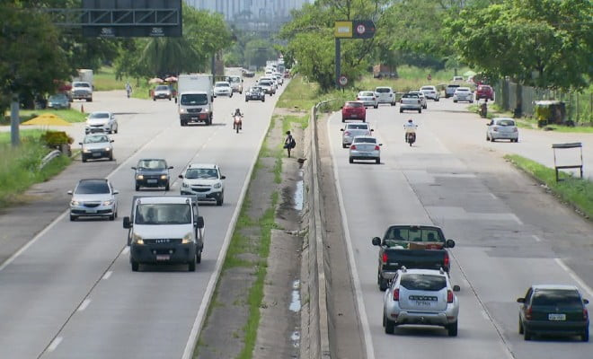 BR-232 é a principal rodovia do estado de Pernambuco — Foto: Reprodução/TV Globo 
