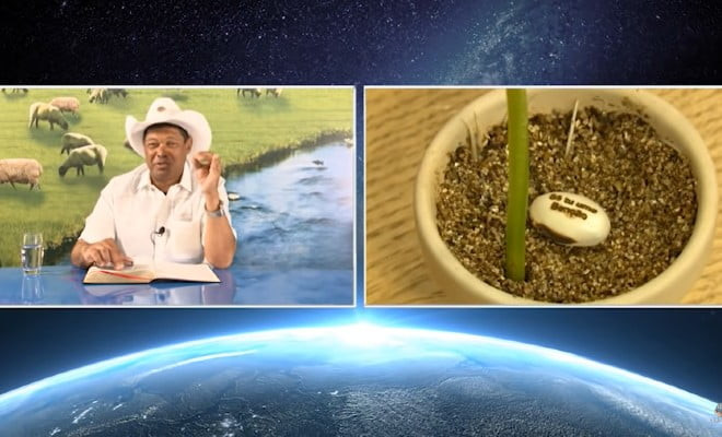 O pastor Valdemiro Santiago em vídeo no YouTube | Imagem: Reprodução/ YouTube