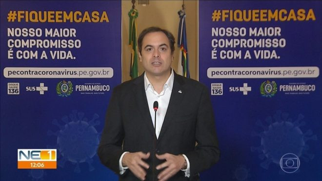 Governo de Pernambuco adota medidas mais rigorosas para manter o isolamento social 