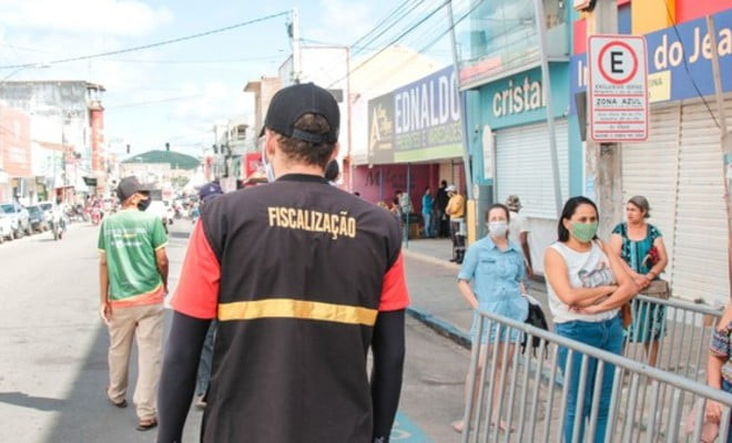 Uso de máscaras passa a ser obrigatório em Serra Talhada — Foto: Dudu Telles/Divulgação 