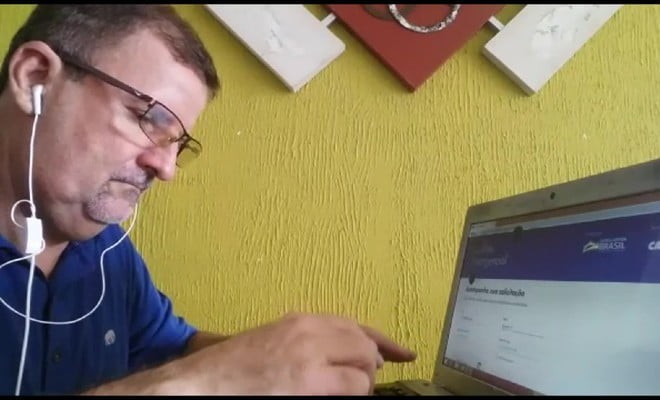 Auxílio emergencial de Sandro foi negado por ele, supostamente, ocupar o cargo de deputado — Foto: Reprodução/TV Globo 