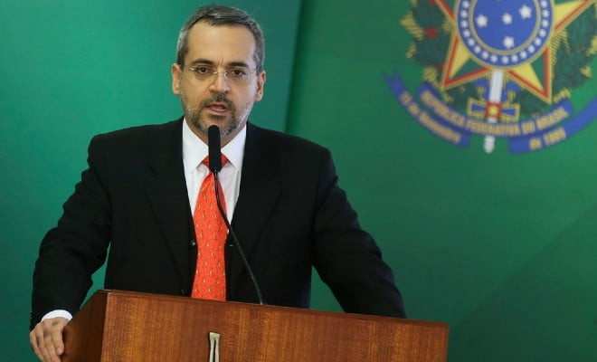 Abraham Weintraub, ministro da Educação — Foto: Antonio Cruz/Agência Brasil 