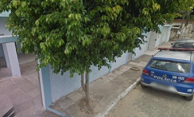 Delegacia da Mulher de Goiana investiga caso — Foto: Reprodução/Google Street View 