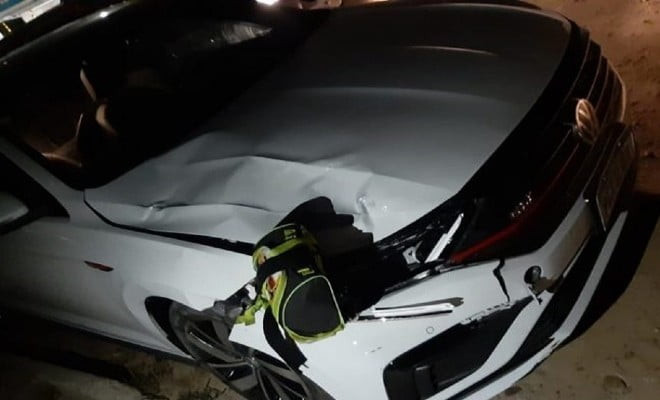 Carro que atropelou e matou criança de 9 anos em Petrolina — Foto: Reprodução 