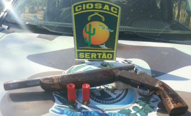Ciosac apreende arma em Flores-PE