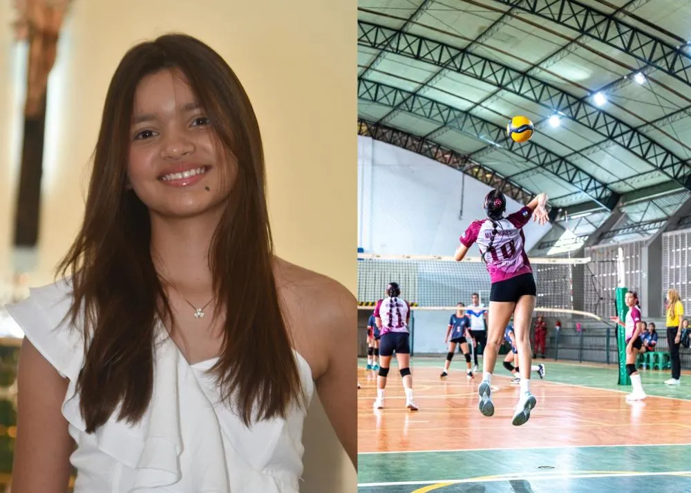 Jovem de Floresta é selecionada para equipe de voleibol do Colégio Boa Viagem, no Recife