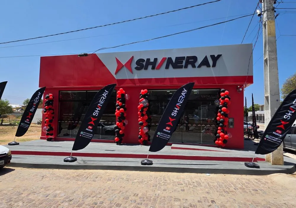 Nova loja da Shineray é inaugurada no Centro de Floresta, PE