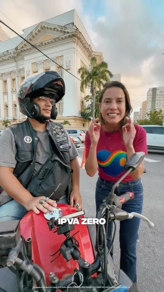 Raquel Lyra anuncia proposta de IPVA zero para motos de até 180 cilindradas