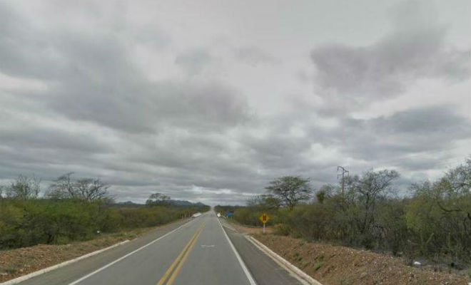 Capotamento não teve nenhum outro ferido Foto: Reprodução / Google Street View