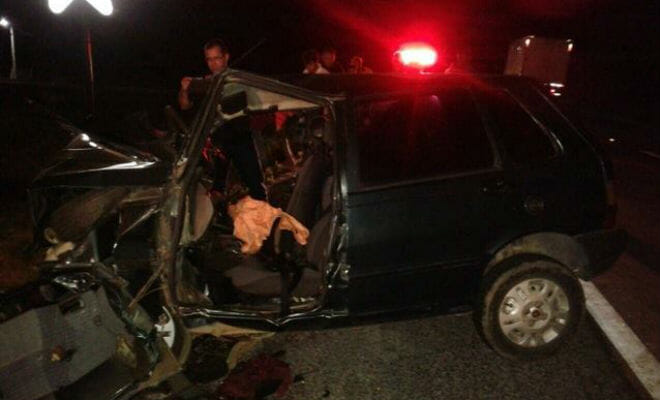acidente de carro em Serra Talhada-PE