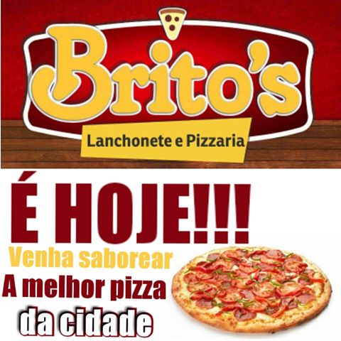 inauguracao pizzaria e lanchonete britos