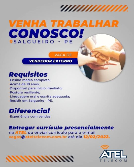 Empresa abre vaga de emprego em Salgueiro, PE; confira! - Blog do